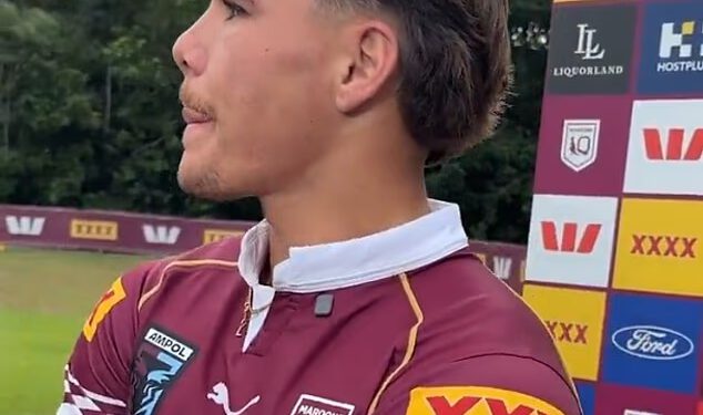 Reece Walsh uključen u žestoku raspravu s novinarima dok se postavljaju pitanja o njegovom mjestu u momčadi Queenslanda