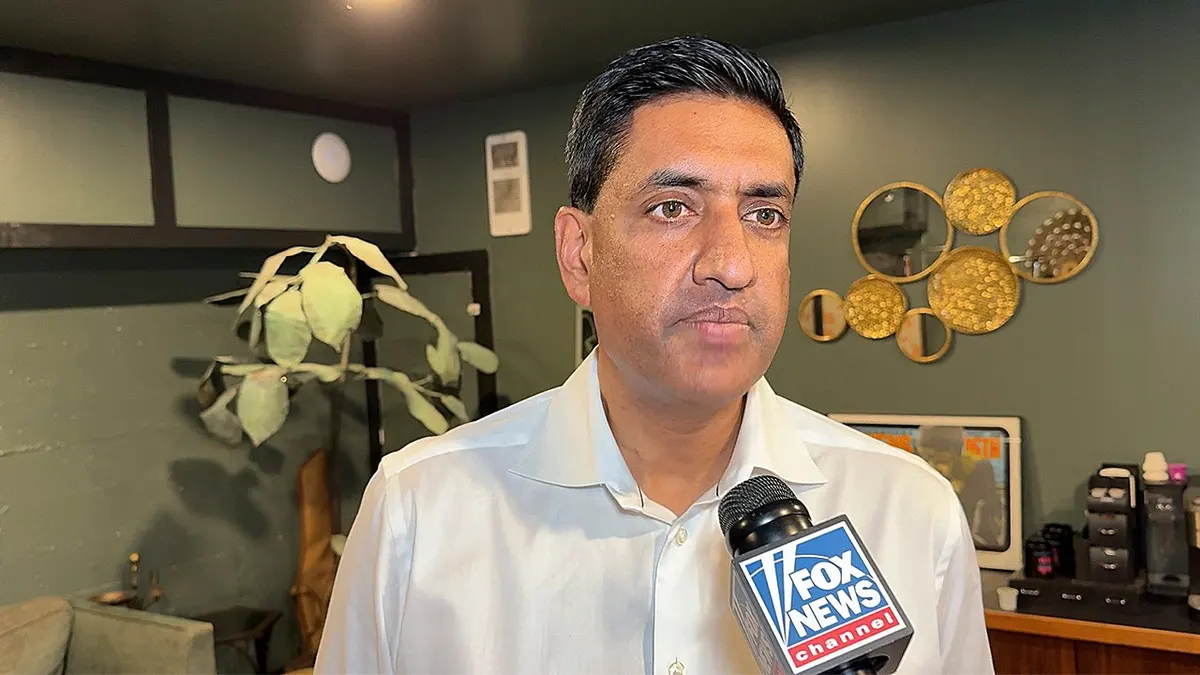 Ro Khanna u Maineu s Grahamom Platnerom