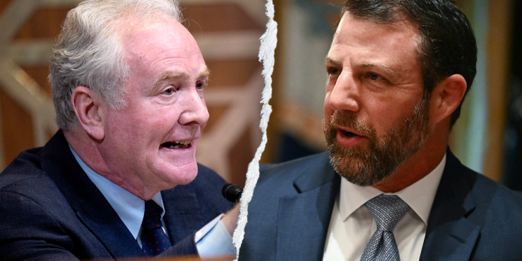 Sen. Van Hollen govori tajniku DHS-a Mullinu da se smiri na saslušanju
