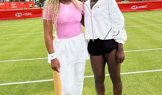 Serena Williams slikana prvi put nakon što je objavila svoj šokantan povratak tenisu u 44. godini