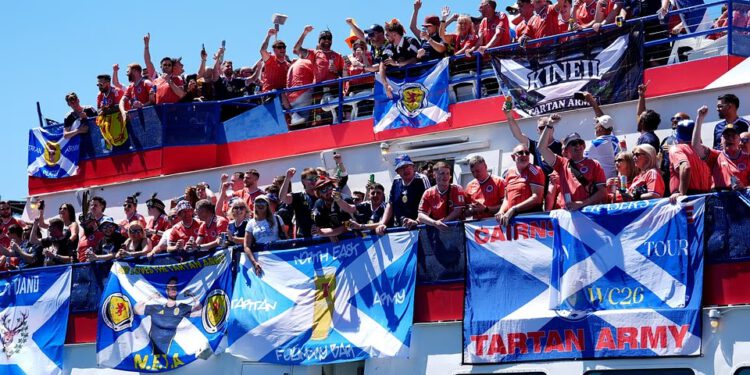 Škotska protiv Haitija – Svjetsko prvenstvo u skupini C UŽIVO: Škoti se pripremaju za dugo očekivani naklon Svjetskom prvenstvu nakon 28 godina izbivanja – dok Tartan Army pada na Boston