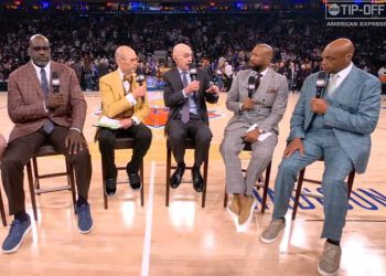 ‘Snimite lica’: Napeti trenutak šef NBA lige daje VRLO iskren pogled na Trumpa na utakmici Knicksa