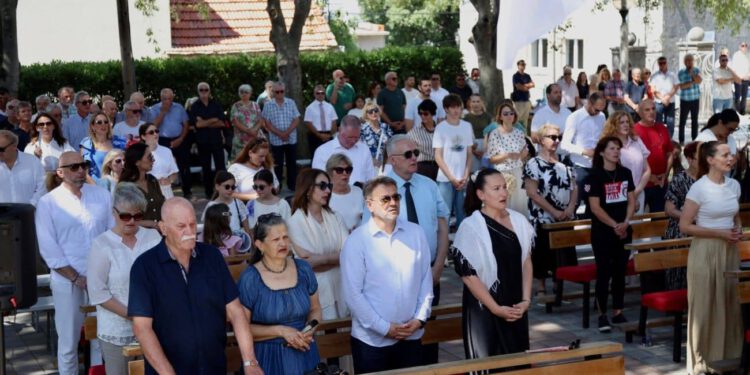 Solinski gradonačelnik Ninčević na proslavi blagdana sv. Ivana Krstitelja u Mravincima