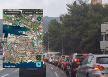 Split paraliziran nakon nevremena: Kolone kilometarske, vozači zaglavljeni na izlazima iz grada