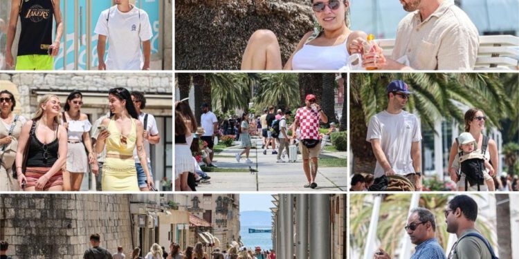 Tko je sve uživao u šetnji Splitom? Omiljena šetnica krcata već prvog dana lipnja, bacite pogled na fotografije