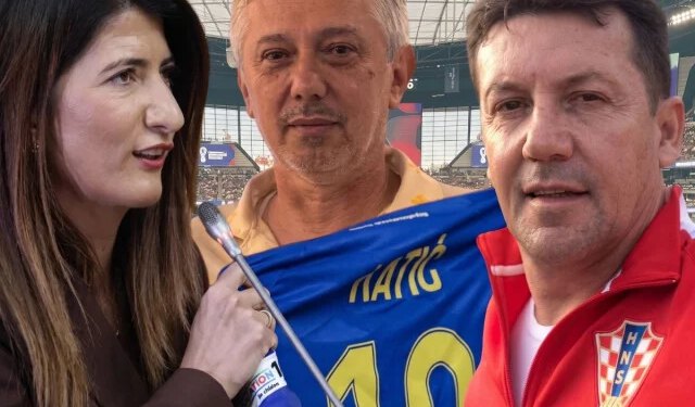 Tri kandidata, tri odgovora: Lučić navija za Hrvatsku, Kovačević za BiH, Filipović za BiH, no ogrnuta zastavom Hrvata