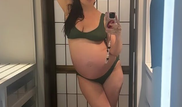 Trudna Daisy Lowe pokazuje svoju dječju kvrgu u kaki bikiniju dok uživa u opuštajućem spa danu uoči porođaja svog drugog djeteta