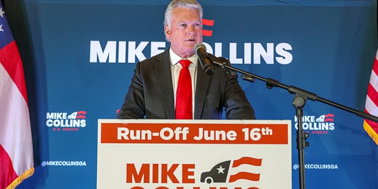 Trump podupire zastupnika Mikea Collinsa u drugom krugu Senata Georgije protiv Dooleya