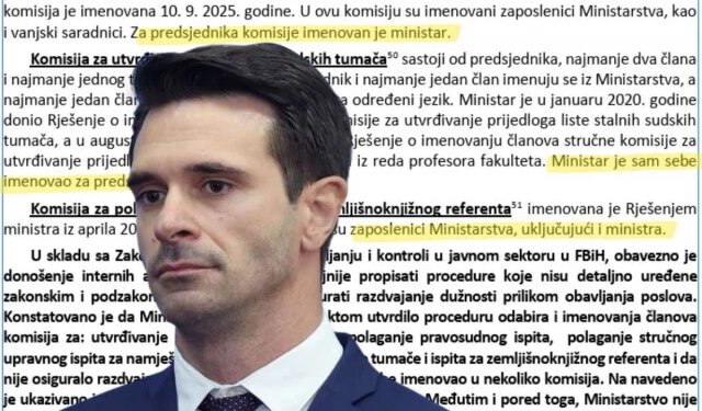 Vedran Škobić sam sebe imenovao u komisije, interna revizija morala raditi po njegovim pojedinačnim nalozima
