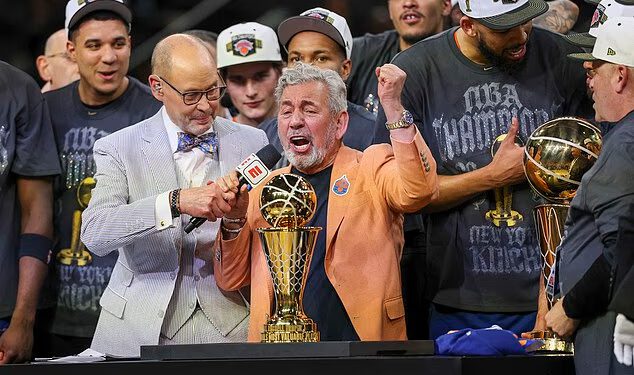Vlasnik Knicksa James Dolan ‘zahtjevao je divlji seks njujorškim zvijezdama’ prije doigravanja za NBA prvenstvo