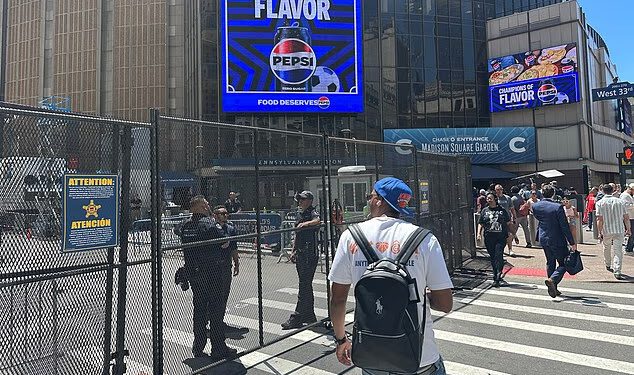 Zbunjenost oko zabave gledanja Knicksa dok Mamdani odobrava ‘povijesni’ povratak za četvrtu utakmicu NBA finala… ali MSG tvrdi da će ‘party pooper’ NYPD ponovno zatvoriti Midtown