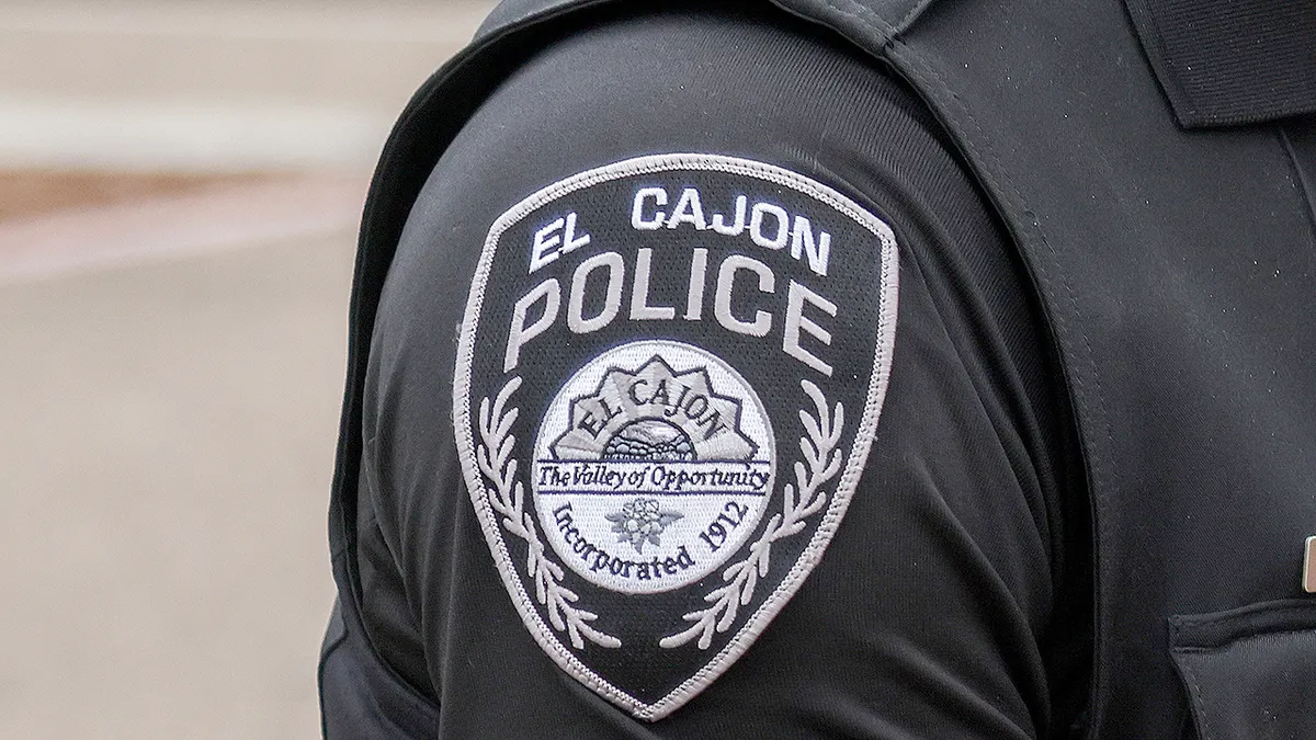 Značka policajca El Cajona