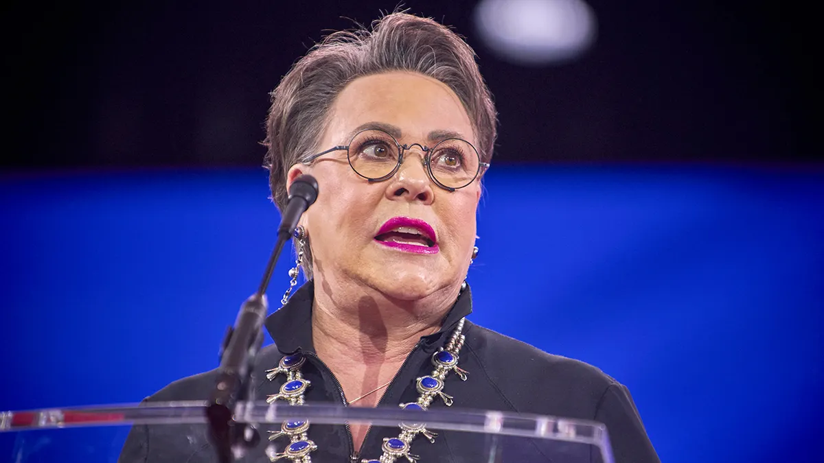 Zastupnica Harriet Hageman govori na CPAC konferenciji u Gaylord National Resortu u Oxon Hillu, Maryland