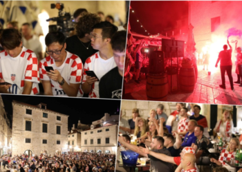 Sport − Lijepi prizori sa Straduna, Dubrovnik bodrio Vatrene na otvaranju Svjetskog prvenstva (FOTO)