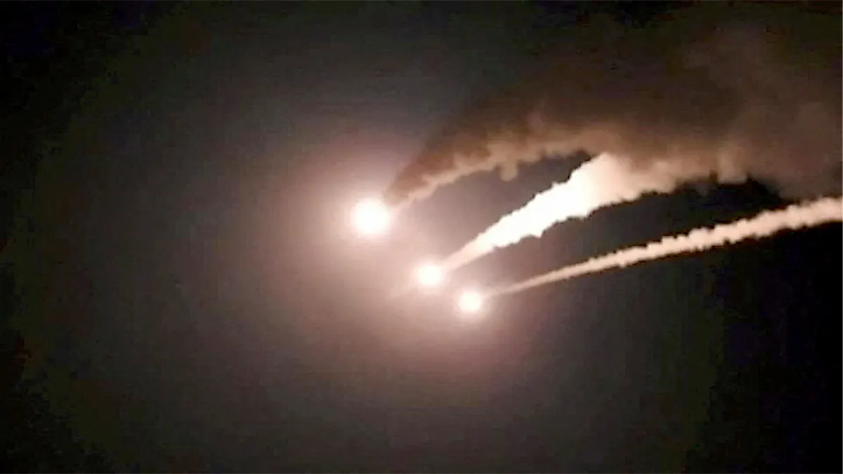 Iranske rakete viđene su kako ciljaju Izrael tijekom nedavnog sukoba.