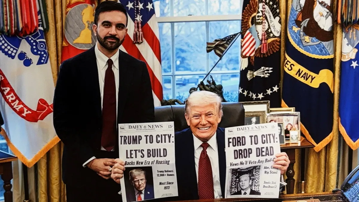Gradonačelnik New Yorka Zohran Mamdani sastaje se s predsjednikom Trumpom u Bijeloj kući