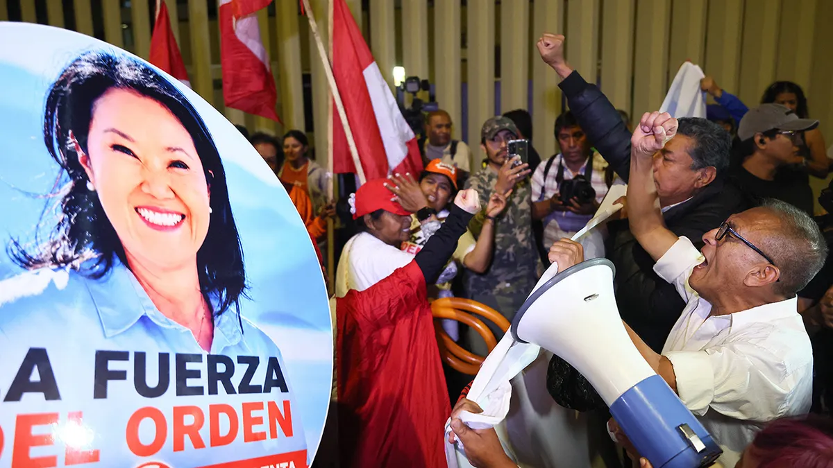 Pristaše Keiko Fujimori