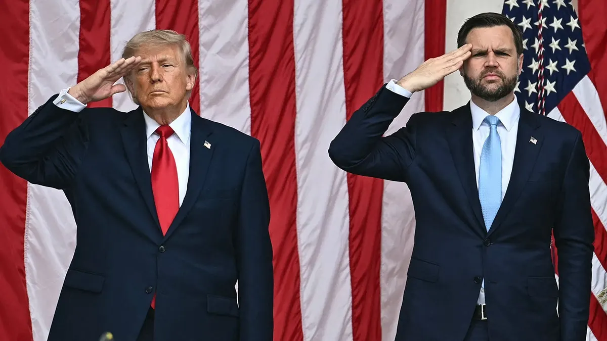 Predsjednik Donald Trump i potpredsjednik JD Vance