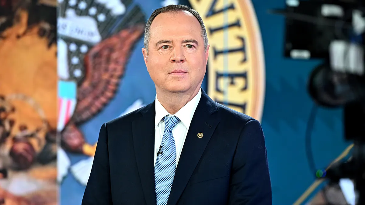 Senator Adam Schiff govori na Meet the Press u Washingtonu DC