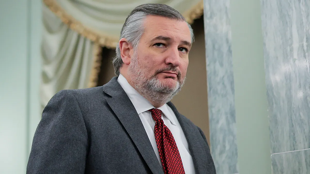 Sen. Ted Cruz dolazi na saslušanje u US Capitol u Washingtonu, DC
