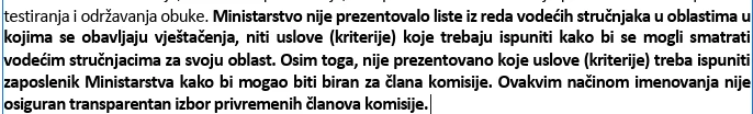 škobić revizija ministarstvo pravde