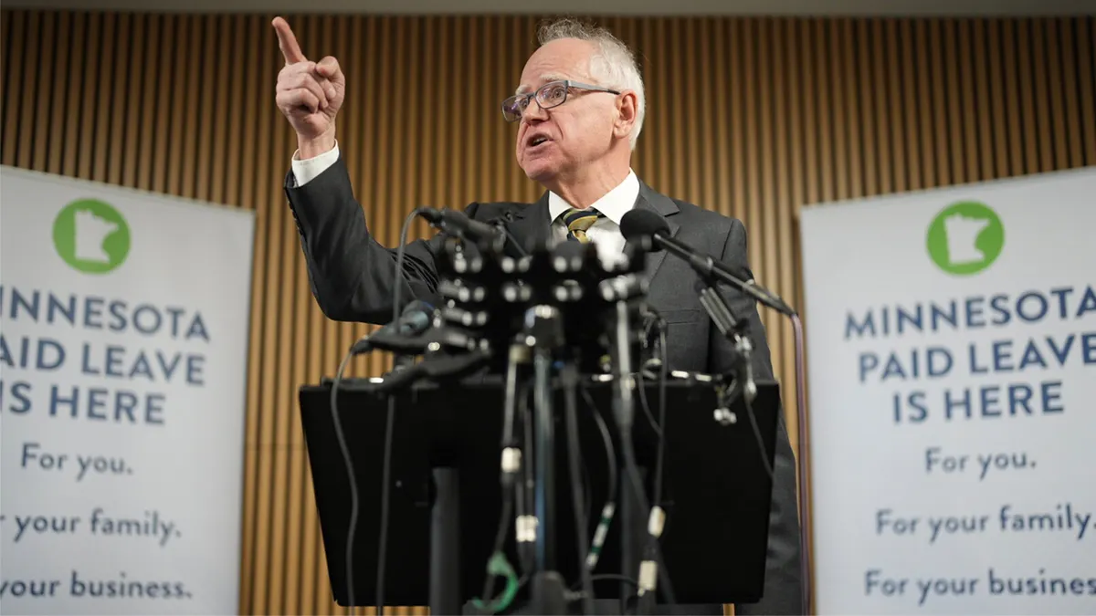 Tim Walz 6. siječnja 2025