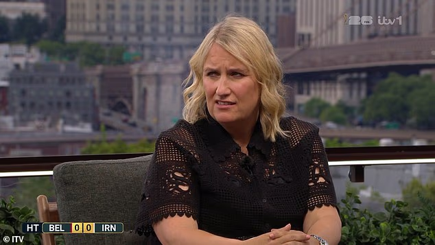 Emma Hayes has been superb at giving detailed analysis during FIFA's hydration breaks