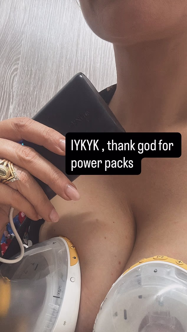 Majka dvoje djece Laura, koja je u lipnju 'neočekivano rano' dobila svoje drugo dijete, otkrila je da je morala koristiti pumpicu za grudi dok je bila na festivalu