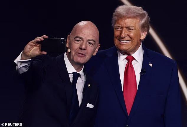 Donald Trump nazvao je predsjednika FIFA-e Giannija Infantina - i kasnije zahvalio organizaciji što je 'poništila veliku nepravdu'