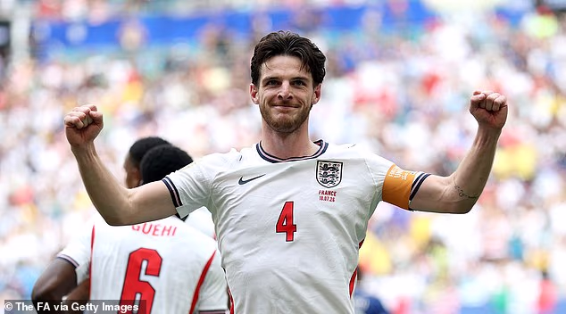 Declan Rice je bio kapetan momčadi u odsutnosti Harryja Kanea