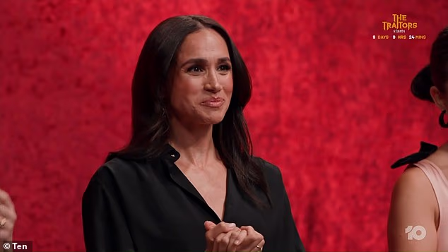 Meghan se zatim ponosno pohvalila kako oboje njezine djece - princ Archie i princeza Lilibet - uživaju jesti prokulice i potaknula natjecatelje MasterChefa Australije da 'zadrže smisao za humor'.