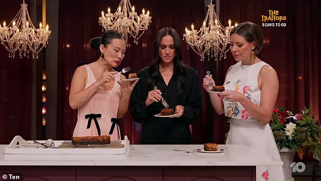 Meghan je u nedjelju navečer dobila zadatak ocijeniti četiri jela preostalih natjecatelja