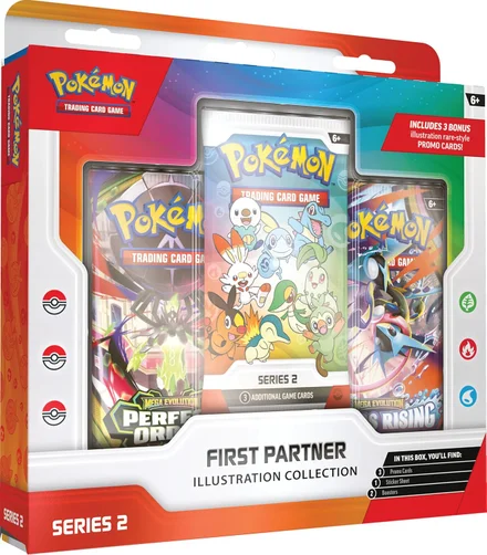 Pokémon TCG: Zbirka ilustracija prvog partnera — Serija 2