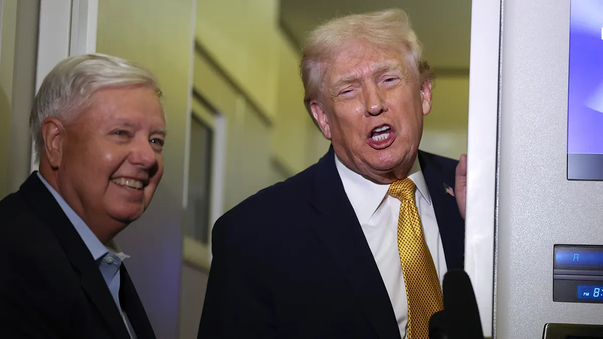 Senator Lindsey Graham i predsjednik Donald Trump