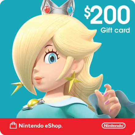 Poklon kartica Nintendo eShop od 200 USD (dostava e-poštom)