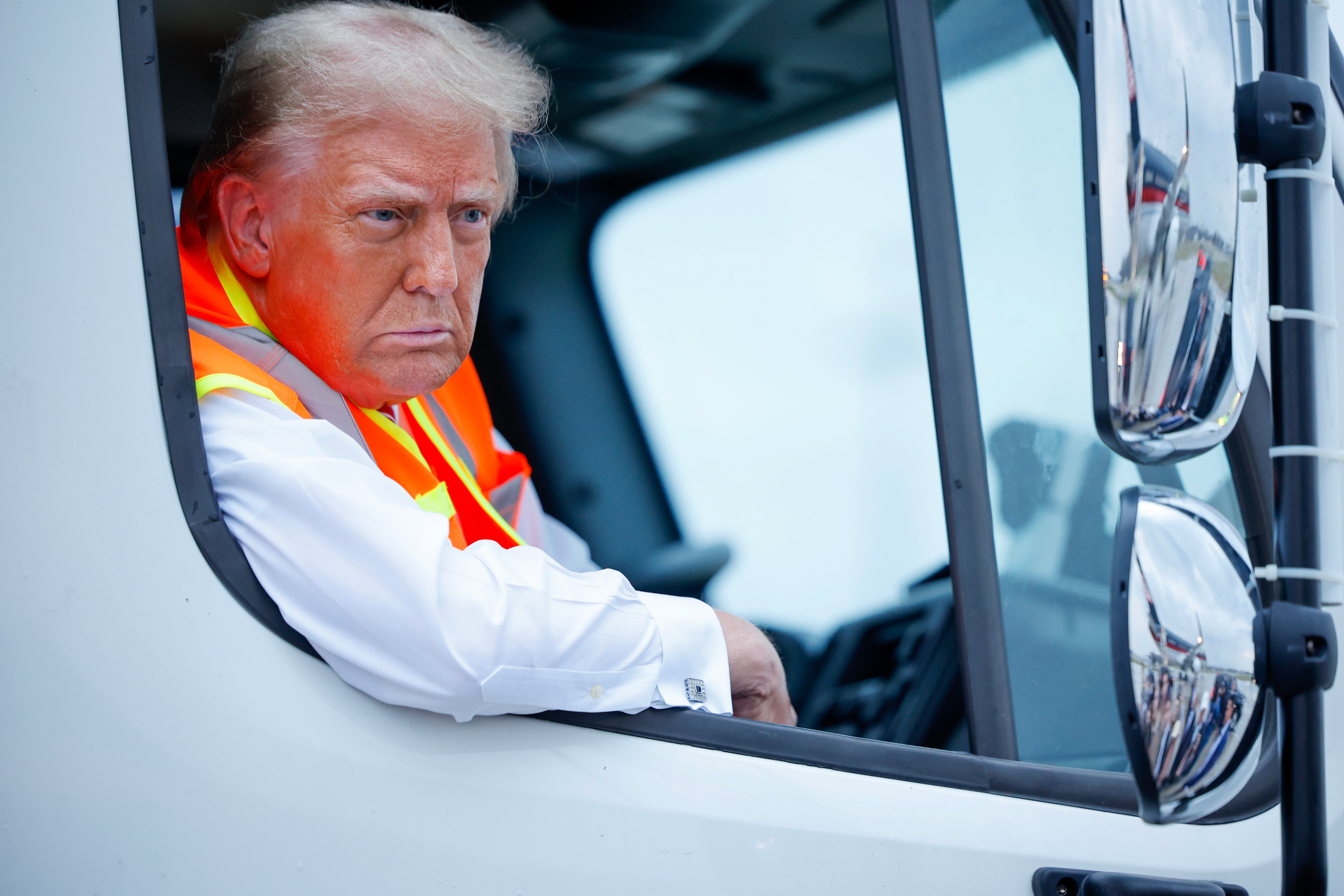 Trump se vozio u kamionu za smeće u Wisconsinu uoči izbora 2024.