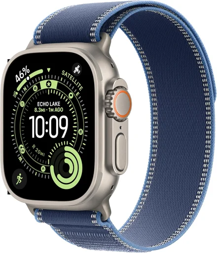 Apple Watch Ultra 3 (GPS + Cellular 49 mm) s plavom/svijetlom plavom trakom