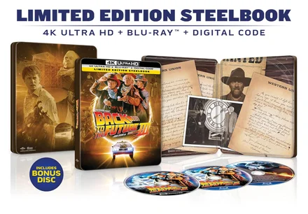 Povratak u budućnost III - ograničeno izdanje Steelbook 4K Ultra HD