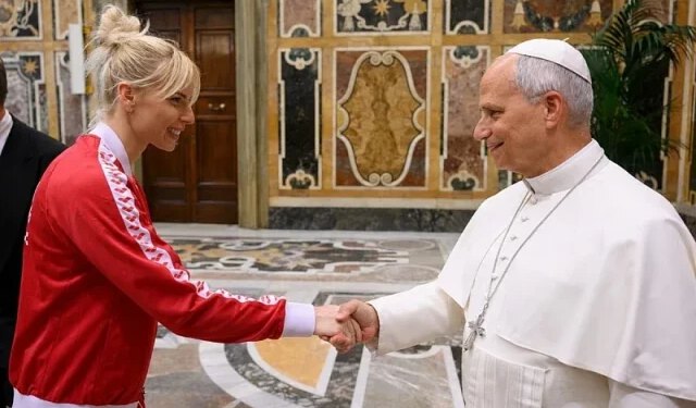 Amina Kajtaz u Vatikanu se susrela s papom Lavom XIV.