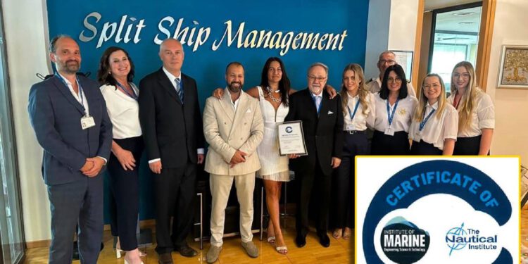 Centar za obuku pomoraca SSM jedini u Europi dobio prestižni “Certificate of Excellence”!