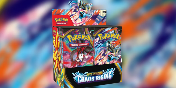 Chaos Rising zapečaćeni pojačivači na zalihama — najbolja ponuda na Amazonu i TCGplayeru