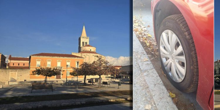 Dok policija slavi “sigurnu destinaciju”, u Zadru izbušene gume automobilu srpskih tablicama