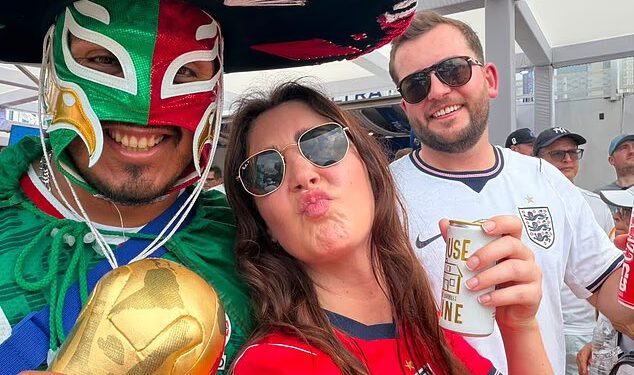Engleski navijači spuštaju se u Mexico City uoči ključne utakmice Tri lava sa sudomaćinima Svjetskog prvenstva