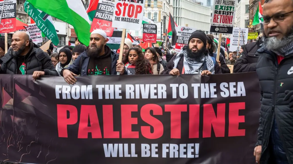 Protest protiv Izraela u Velikoj Britaniji