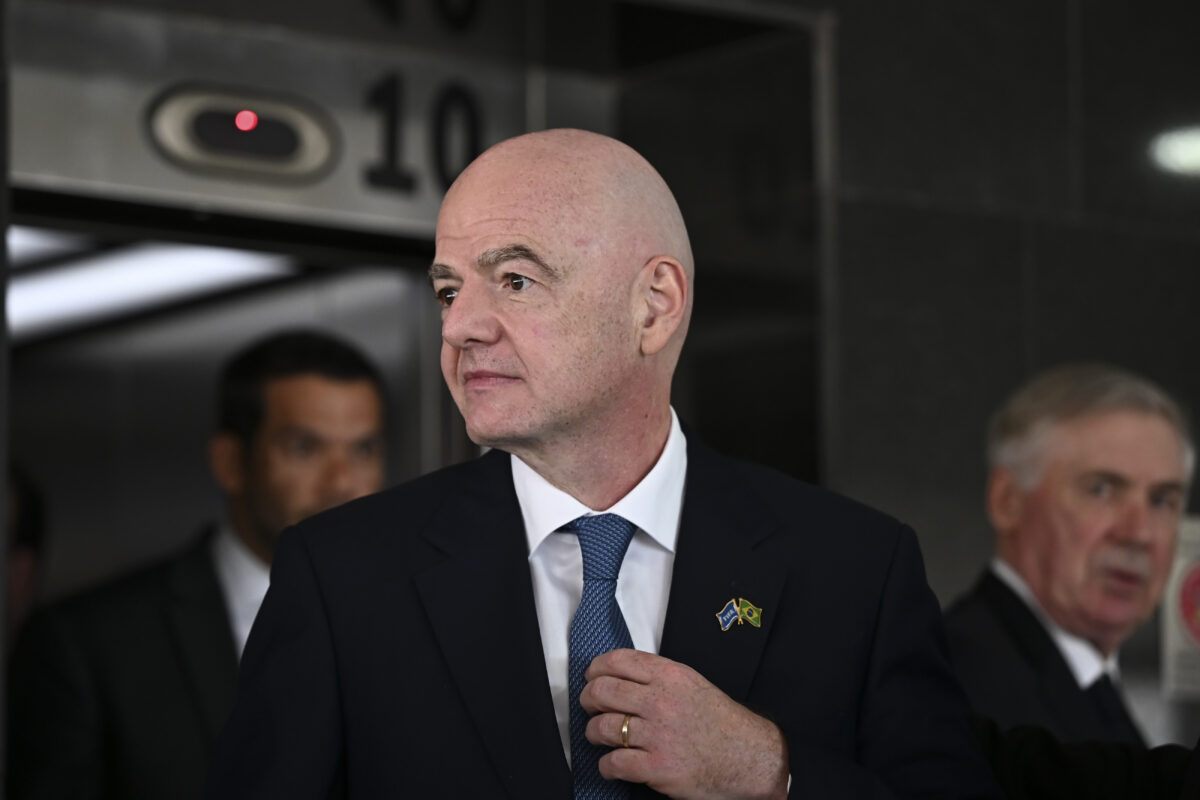 Predsjednik Lula Da Silva sastao se s predsjednikom FIFA-e Giannijem Infantinom u Braziliji Predsjednik Lula Da Silva sastao se s predsjednikom FIFA-e Giannijem Infantinom u Braziliji