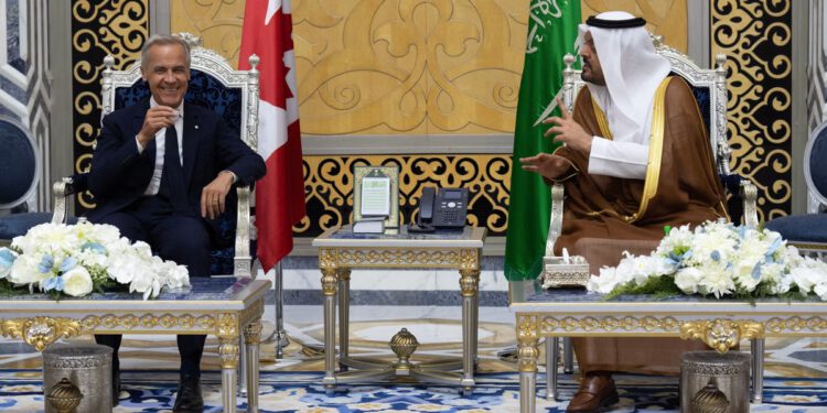 Kanadski premijer Carney posjećuje Saudijsku Arabiju dok premijer nastoji proširiti veze s kraljevstvom