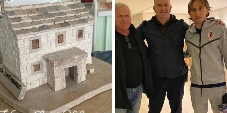 Luka Modrić ostao bez riječi: Kaštelanin mu izradio poseban dar koji danas čuva u svom domu u Madridu