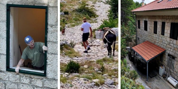Materijal iznosili na “kostima”: Lijepa novost s planinarskog doma na Mosoru, sada je još sigurniji za posjetitelje