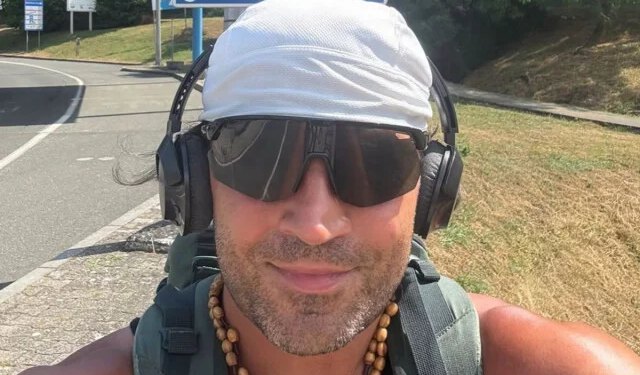 Michael Pehar pješice krenuo iz Stuttgarta u Međugorje, danas ušao u Hrvatsku