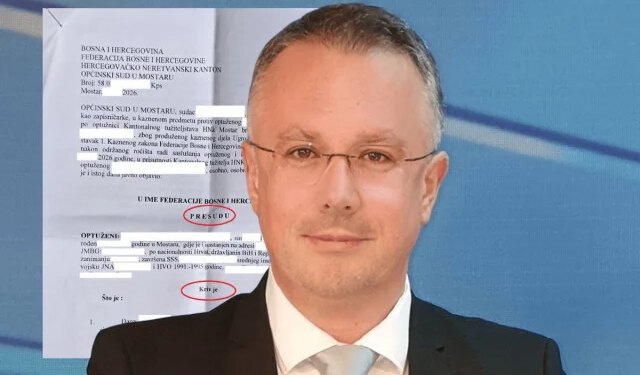 Muškarac iz Mostara koji je prijetio Sanelu Kajanu osuđen na godinu i šest mjeseci zatvora